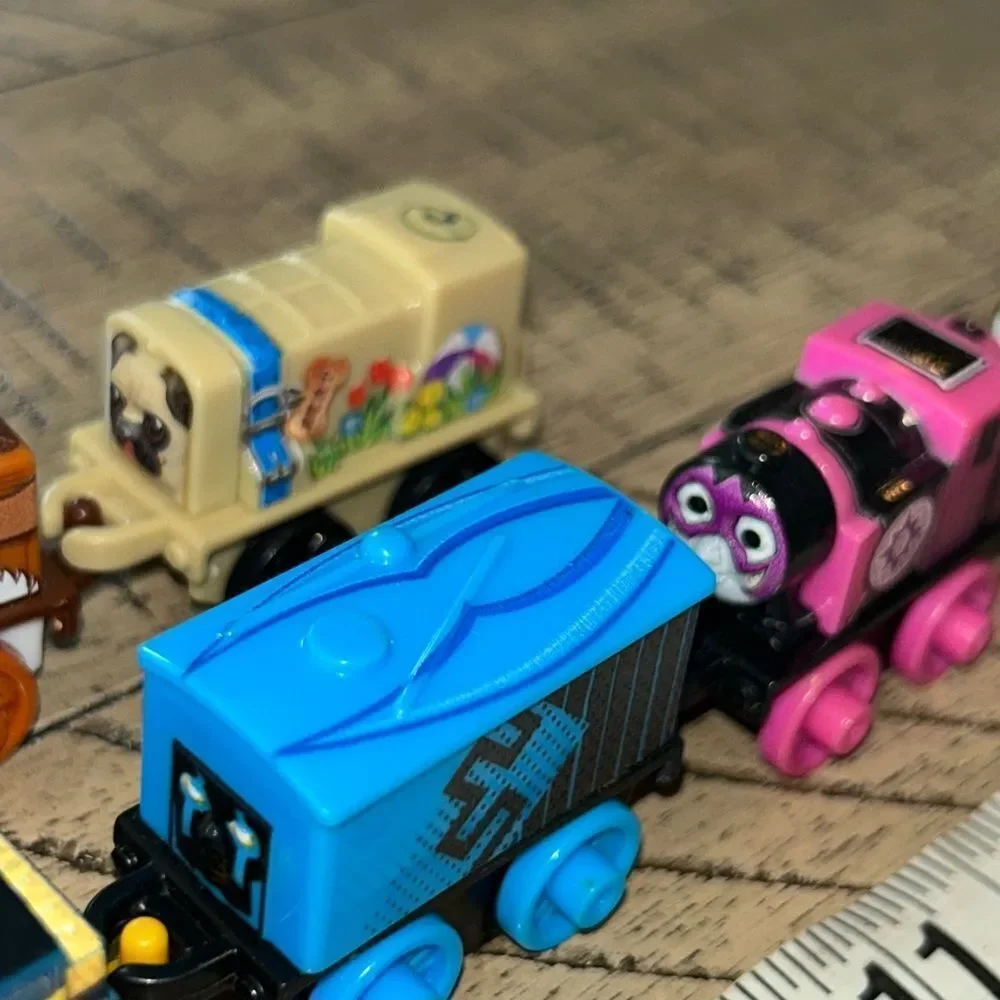 Mini Thomas Train 🚂 Toy Set. Choo Choo!! 13 mini engines Halloween🎃Animals 🦁